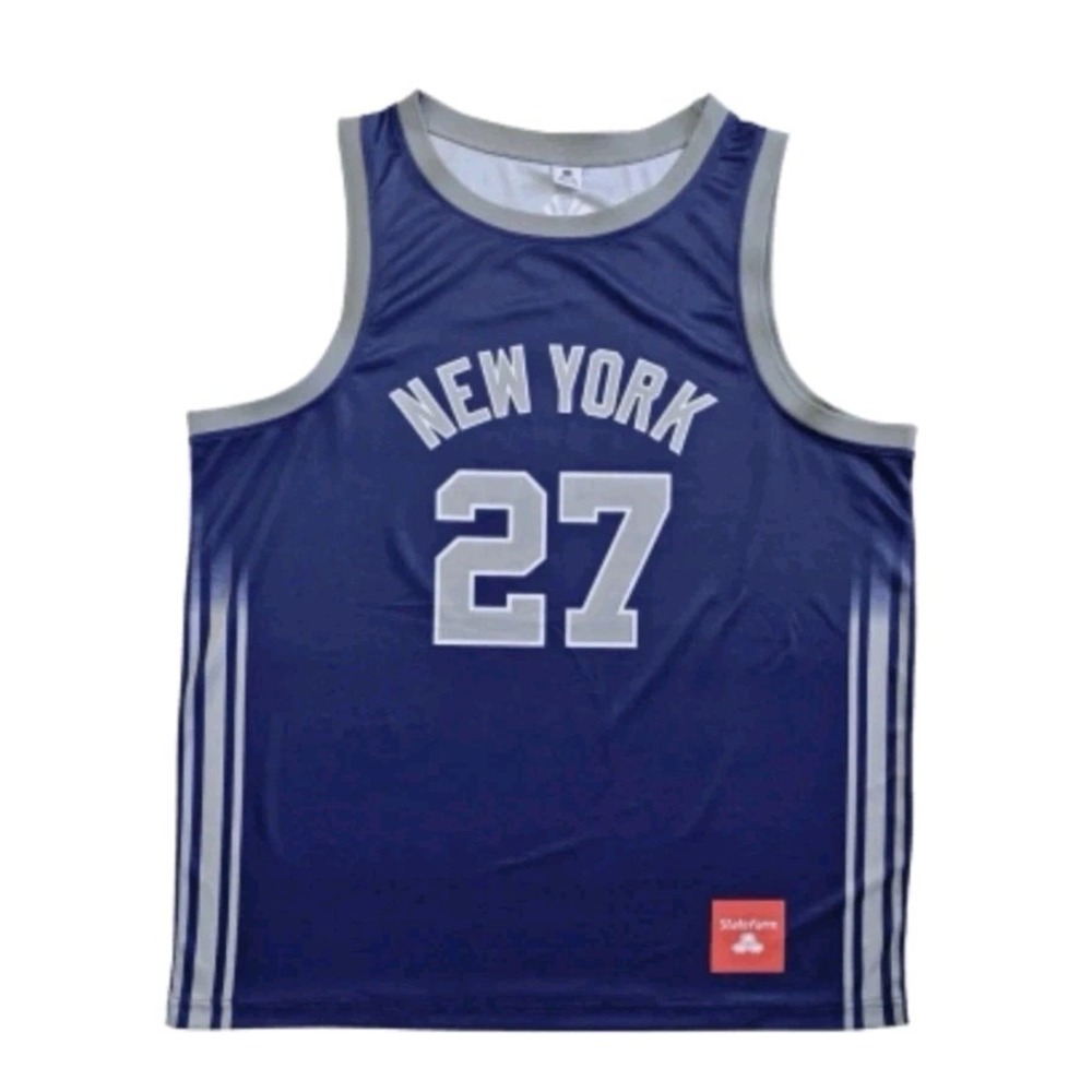 Yankees Giancarlo Stanton Basketball Jersey SGA XL #27 5/22